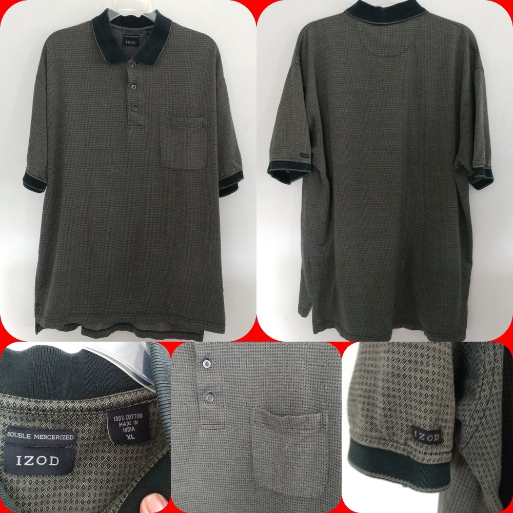 EUC IZOD POLO SIZE XL